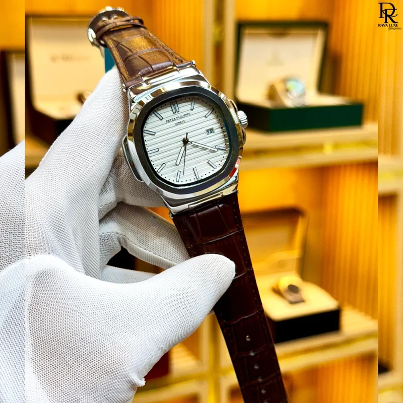 Patek Second Copy – Leather Strap Quartz Watch