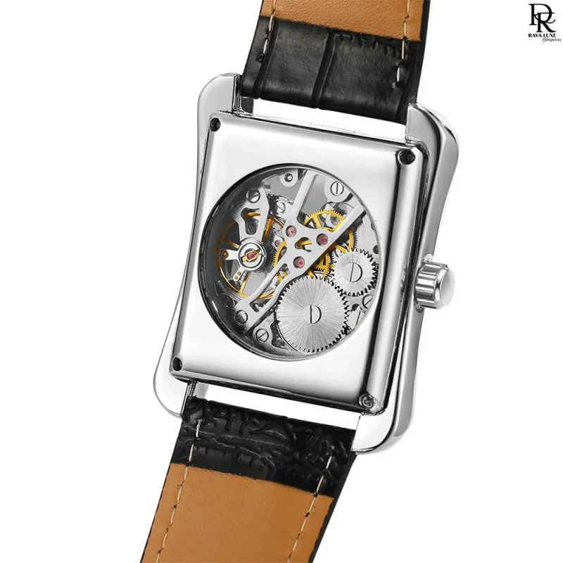 FORSINING Square Skeleton Dial – Automatic Men’s Watch