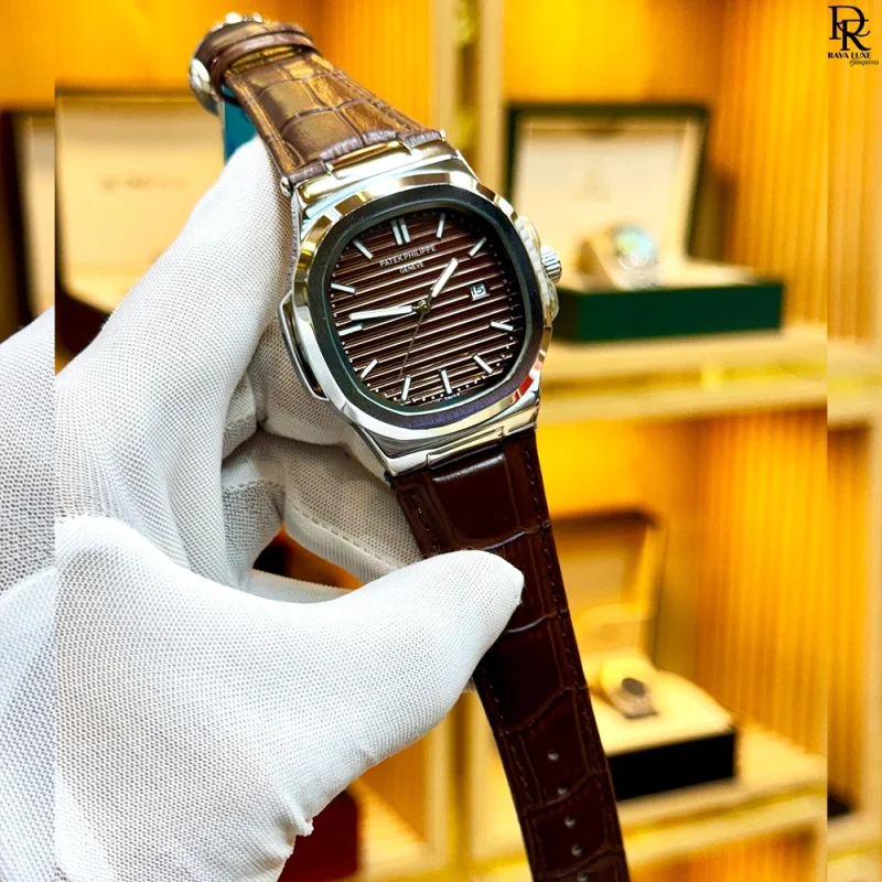 Patek Second Copy – Leather Strap Quartz Watch