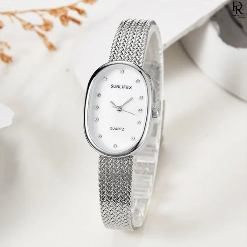 SUNLIFEX Women’s Oval Dial Watch – 2025 Model