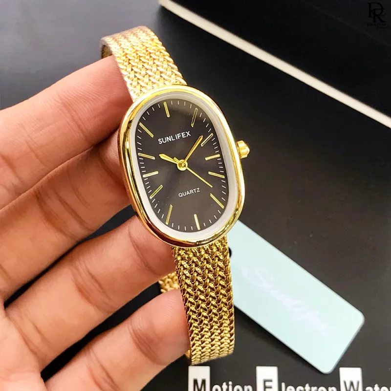 SUNLIFEX Women’s Oval Dial Watch – 2025 Model
