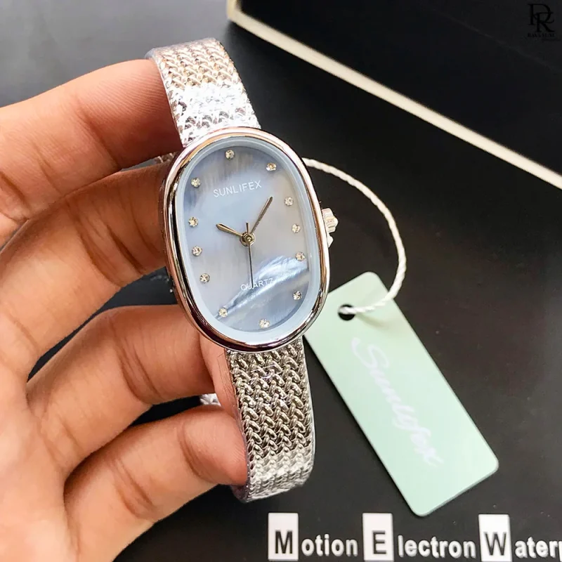 SUNLIFEX Women’s Oval Dial Watch – 2025 Model