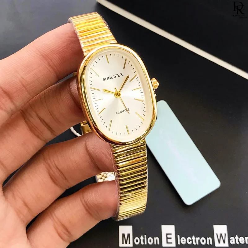 SUNLIFEX Women’s Oval Dial Watch – 2025 Model