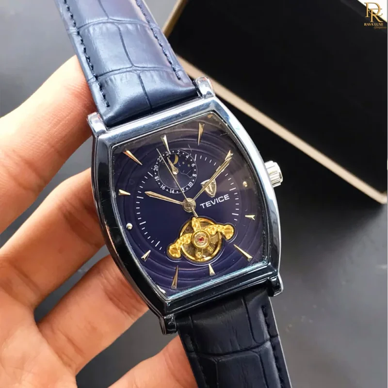 TEVISE Automatic Watch – Square Moonphase Edition