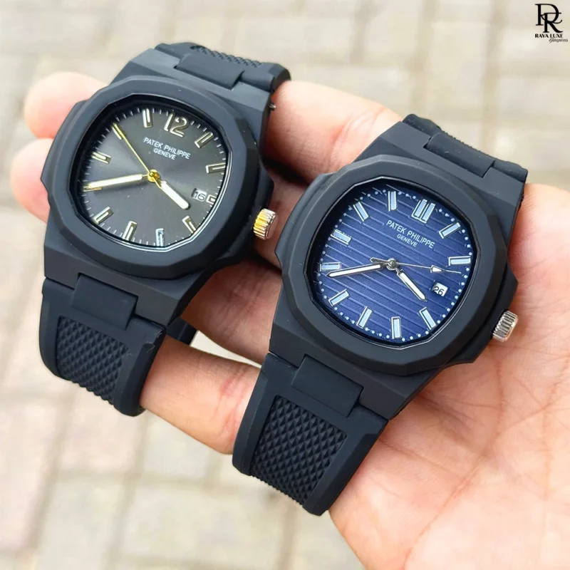NEW PATEK PHILIPPE – Carbon Fiber Strap Watch