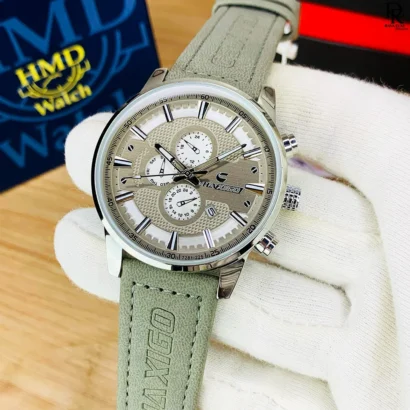 CHAXIGO 6707G Men’s Watch – Leather Strap Edition