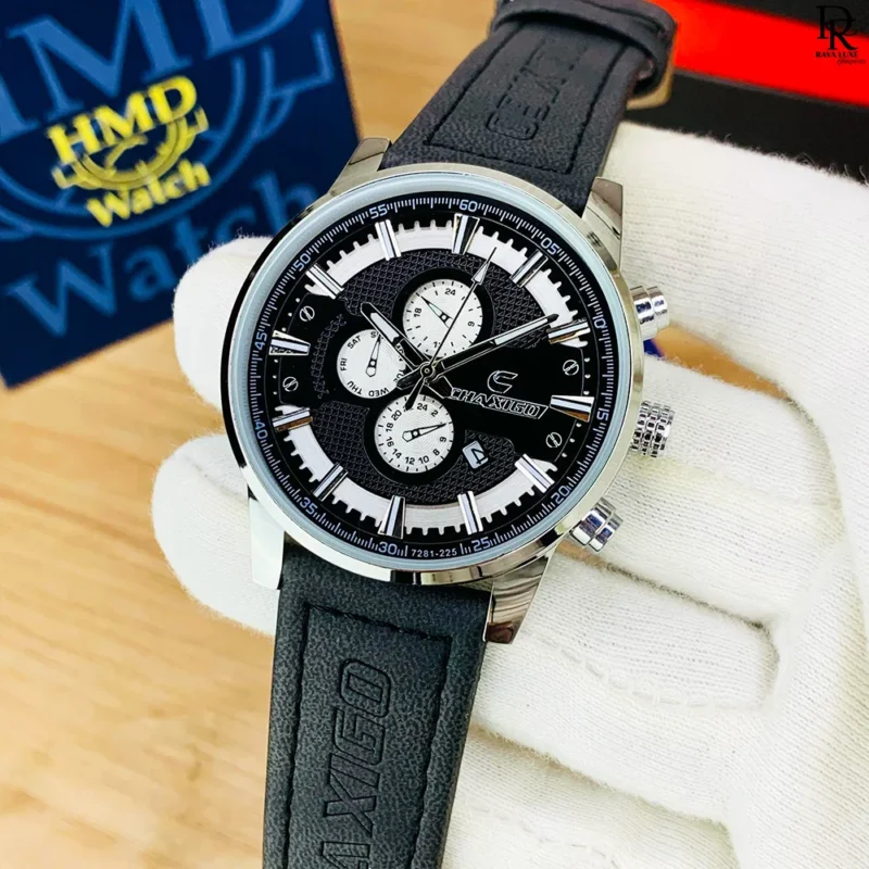 CHAXIGO 6707G Men’s Watch – Leather Strap Edition