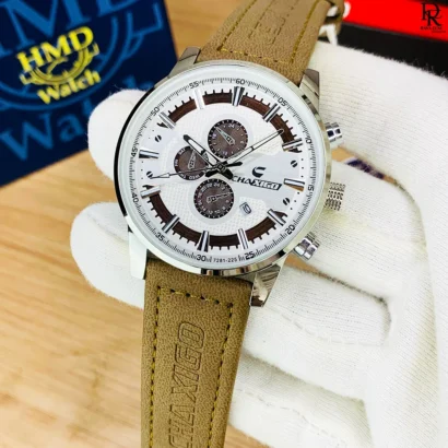 CHAXIGO 6707G Men’s Watch – Leather Strap Edition