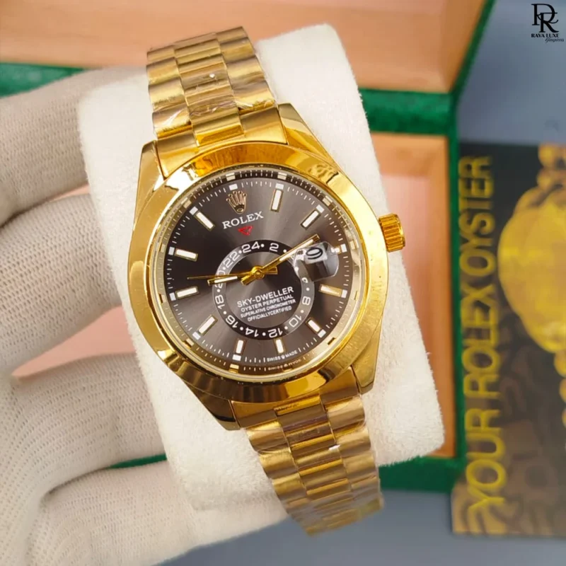 ROLEX – Man Collection Stainless Steel Watch