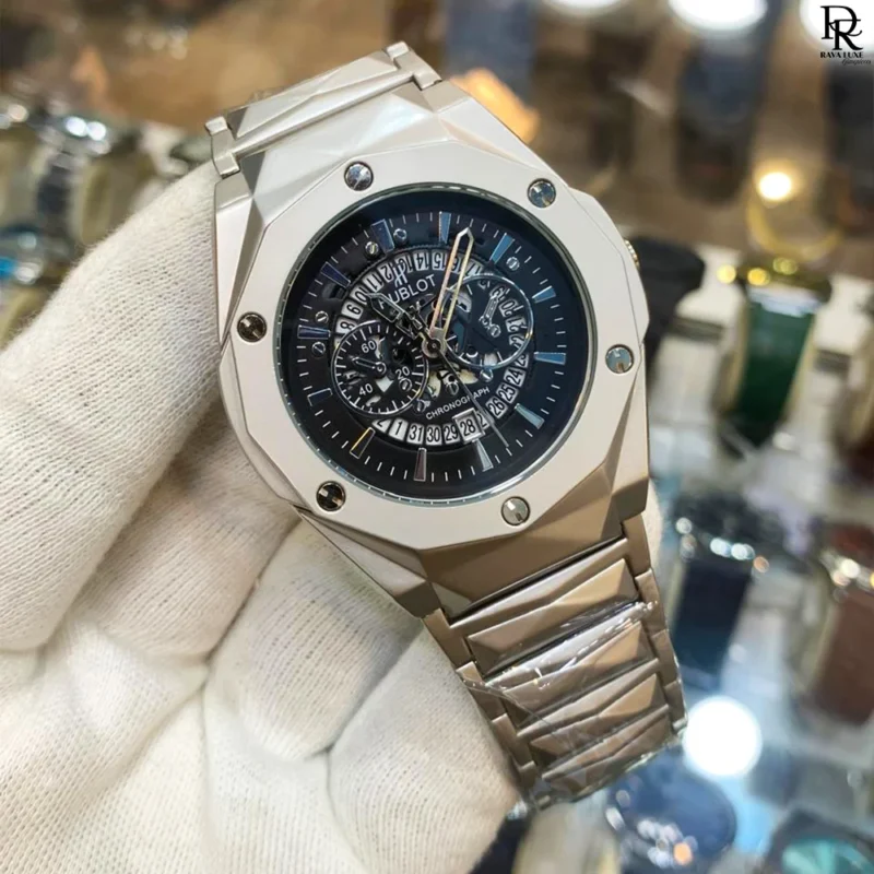 Hublot Diamond Cut Watch – Heavyweight Design