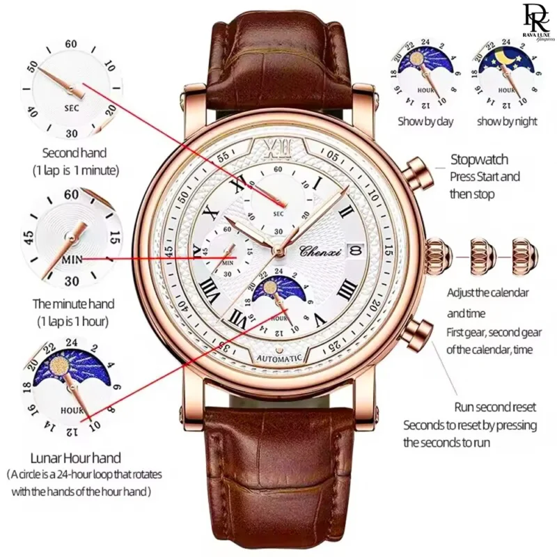 CHENXI Original Watch – Men’s Chronograph Collection