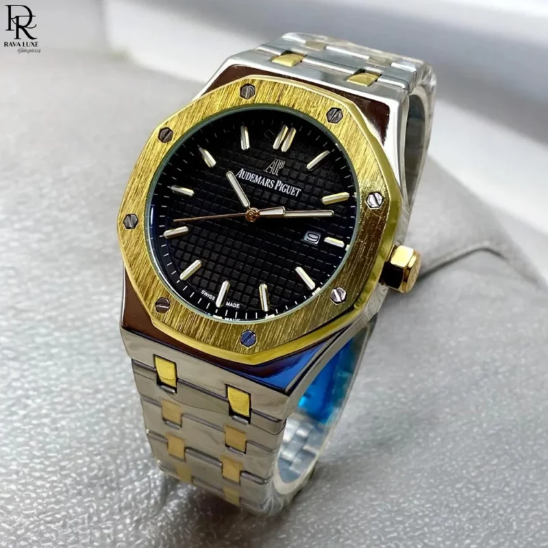 AP Men’s Collection Quartz | Stone Case | Steel Chain | Limited Stock