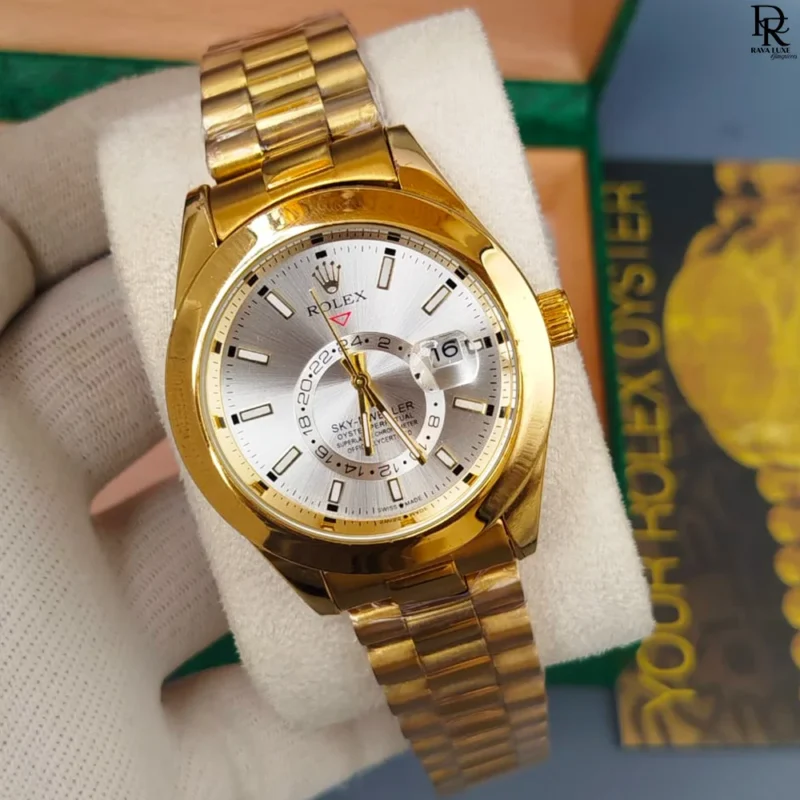 ROLEX – Man Collection Stainless Steel Watch
