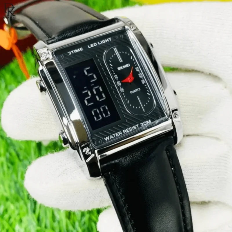 SKMEI Dual Time Original Watch ⌚ | Steel Body | Multi-Function
