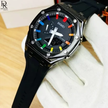 SKMEI 2100 Digital Watch ⌚ | World Time | LED | Chrono | Limited Stock