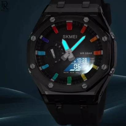 SKMEI 2100 Digital Watch ⌚ | World Time | LED | Chrono | Limited Stock