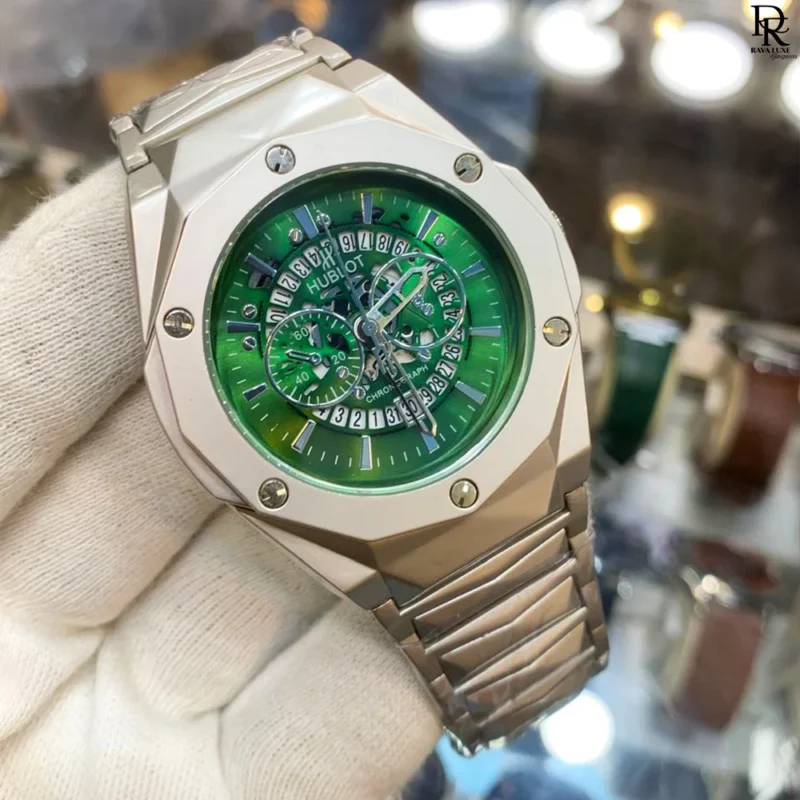 Hublot Diamond Cut Watch – Heavyweight Design