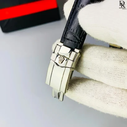 Rolex Arabic Dial – Leather Strap | Date Working | Quartz Movement