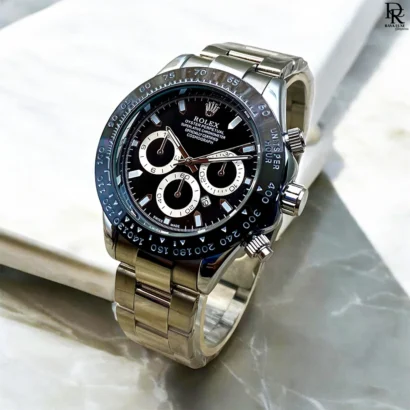 Rolex Daytona Chain Model ⌚ | Moving Bezel | Quartz + Date | Premium Look