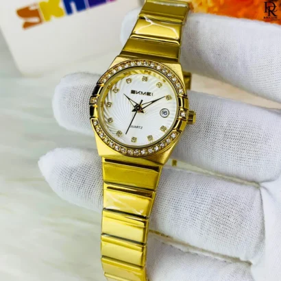 💧 SKMEI Ladies Waterproof Watch – Stylish & Durable