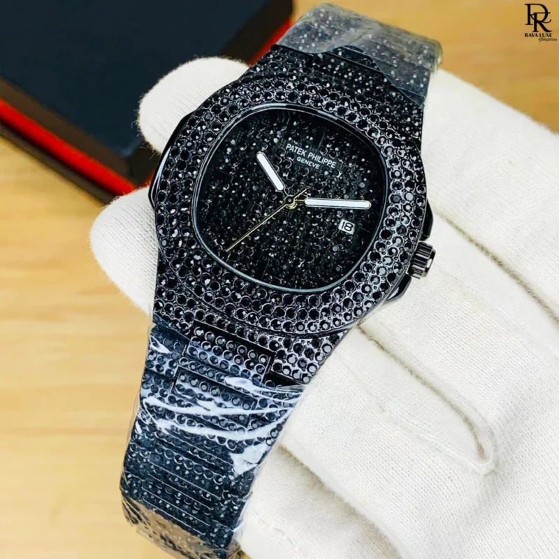 Patek Philippe Gents Diamond Stone Watch