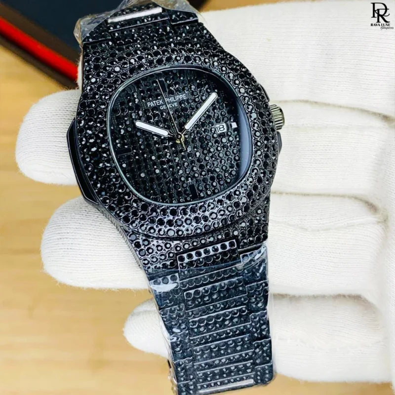 Patek Philippe Gents Diamond Stone Watch