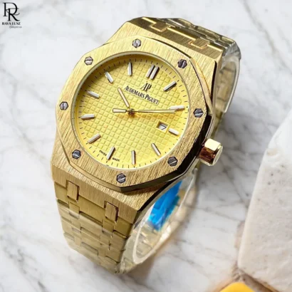 AP Men’s Collection Quartz | Stone Case | Steel Chain | Limited Stock