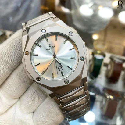 Hublot Diamond Cut Watch – Heavyweight Design