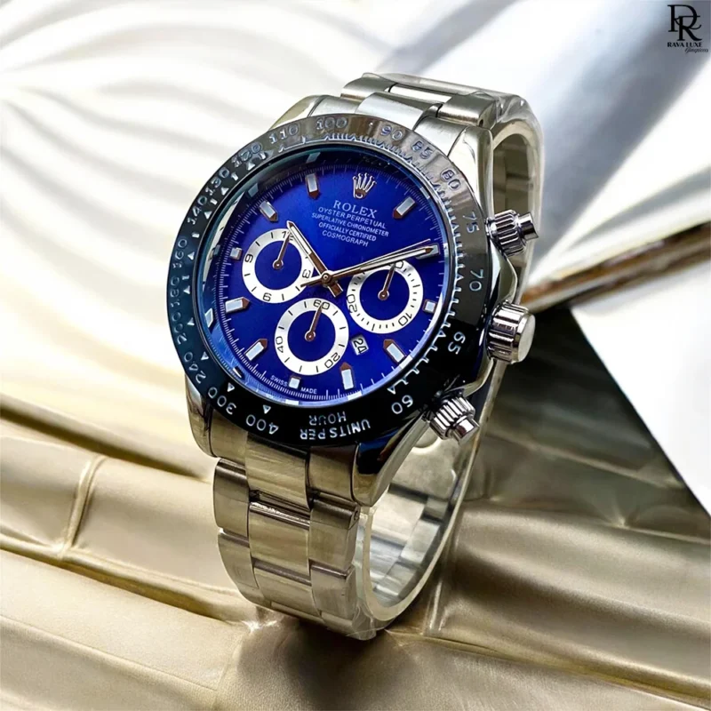 Rolex Daytona Chain Model ⌚ | Moving Bezel | Quartz + Date | Premium Look