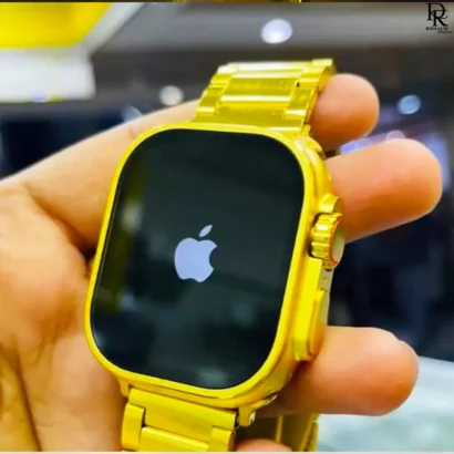 Smart Watch Series 8 Ultra – Gold Edition | Bluetooth Calling | Dual Strap