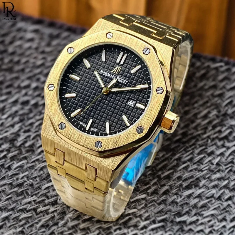 AP Men’s Collection Quartz | Stone Case | Steel Chain | Limited Stock