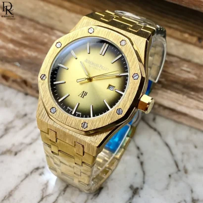 AP Men’s Collection Quartz | Stone Case | Steel Chain | Limited Stock