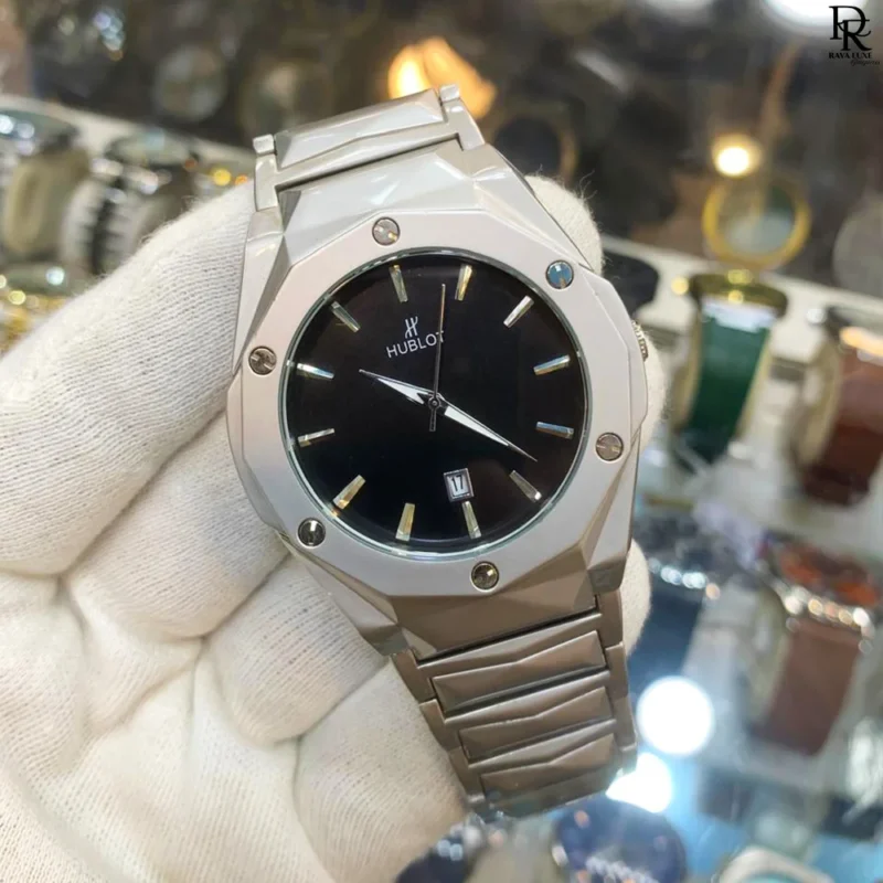 Hublot Diamond Cut Watch – Heavyweight Design