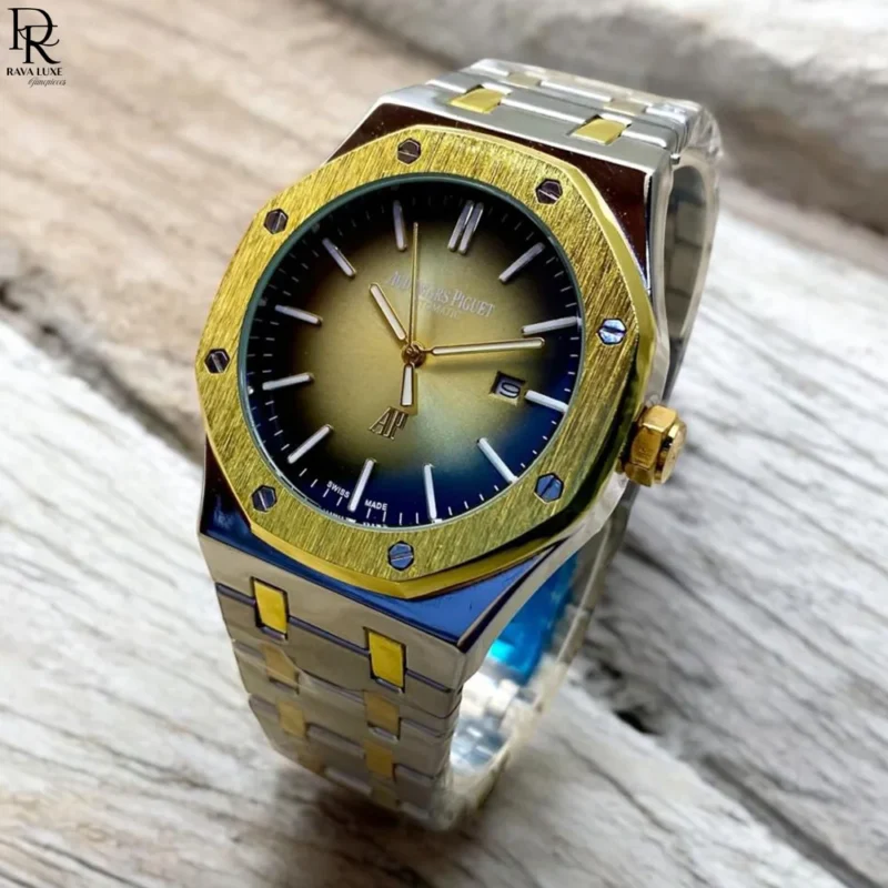 AP Men’s Collection Quartz | Stone Case | Steel Chain | Limited Stock