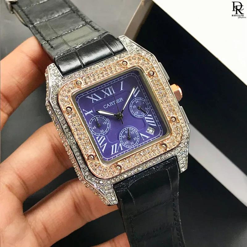 cartier santos men’s watch price in pakistan, cartier luxury chronograph watch, cartier leather strap watch for men, cartier men’s watch stone case, cartier santos model watch pakistan, original cartier men’s watch online shopping, premium cartier men’s watches 2025, cartier men’s watch with date and chronograph, heavy weight cartier watch for men, ravaluxe luxury men’s watches