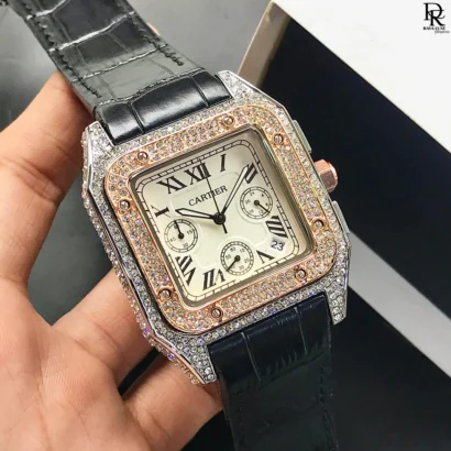 cartier santos men’s watch price in pakistan, cartier luxury chronograph watch, cartier leather strap watch for men, cartier men’s watch stone case, cartier santos model watch pakistan, original cartier men’s watch online shopping, premium cartier men’s watches 2025, cartier men’s watch with date and chronograph, heavy weight cartier watch for men, ravaluxe luxury men’s watches