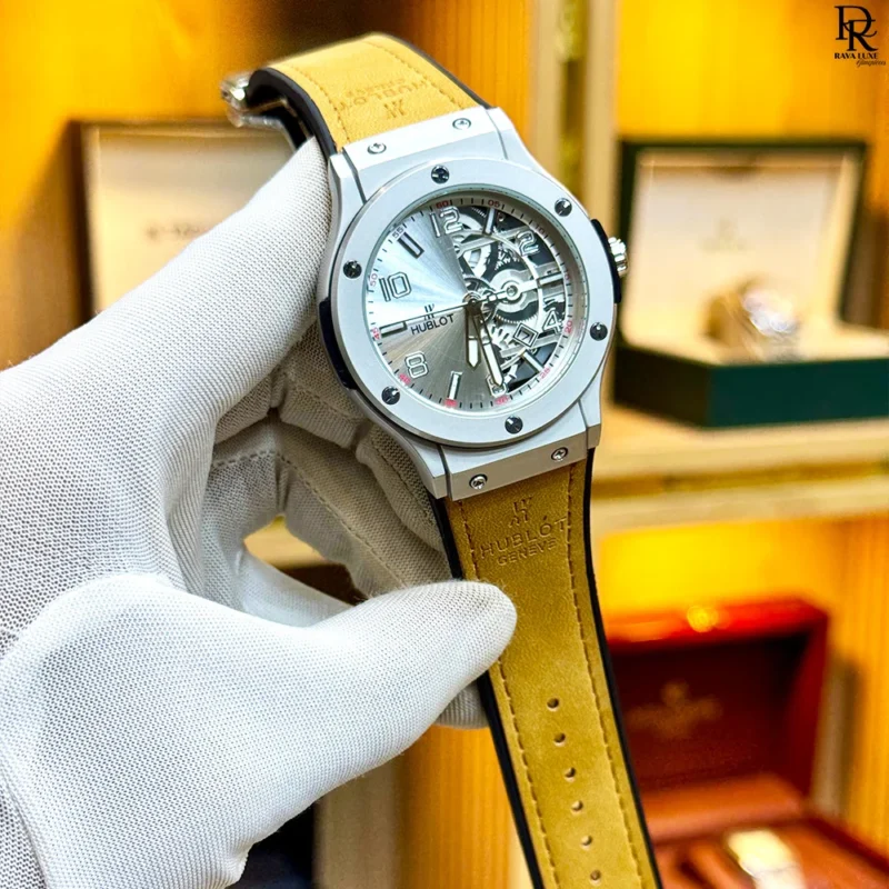 Hublot second copy watch, Hublot new model 2025, Hublot men’s watch Pakistan, rubber strap Hublot, Hublot quartz date working, premium second copy watches, affordable Hublot style watch