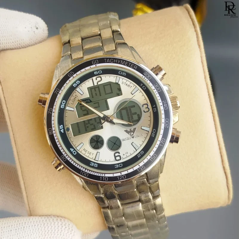 🕰️ ARMANI – Man Collection (Digital + Analog)