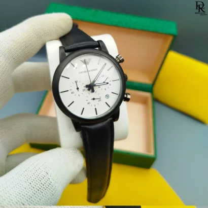 Emporio Armani – Man Collection (Leather Strap | Working Dials)
