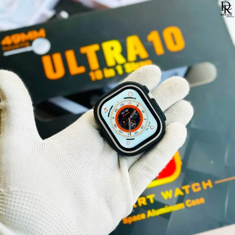 vUltra 10 in 1 smartwatch Pakistan, Ultra Series smart watch with straps, smartwatch with 10 straps 2025, Ultra 8 functions watch price, best smartwatch under 3000 in Pakistan, 49mm Ultra smart watch with wireless charger, multi-strap smartwatch combo