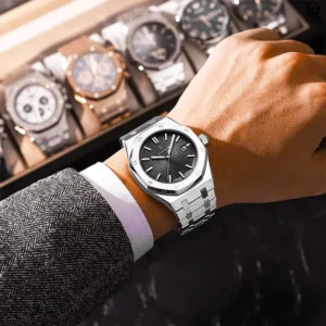 Pœdegar 924B – Stainless Steel Date