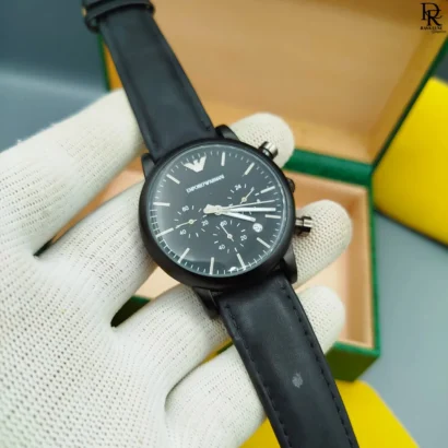 Emporio Armani – Man Collection (Leather Strap | Working Dials)
