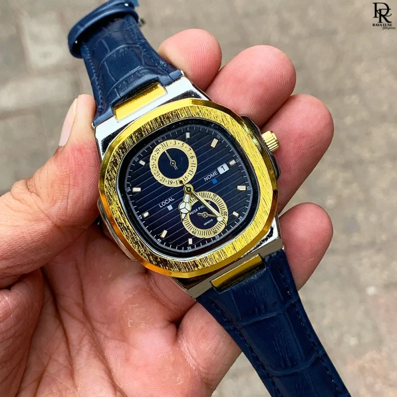 NEW Phatek Phillpe – Premium Leather Watch with Date
