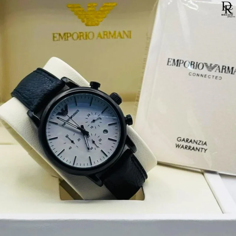 Emporio Armani – Man Collection (Leather Strap | Working Dials)