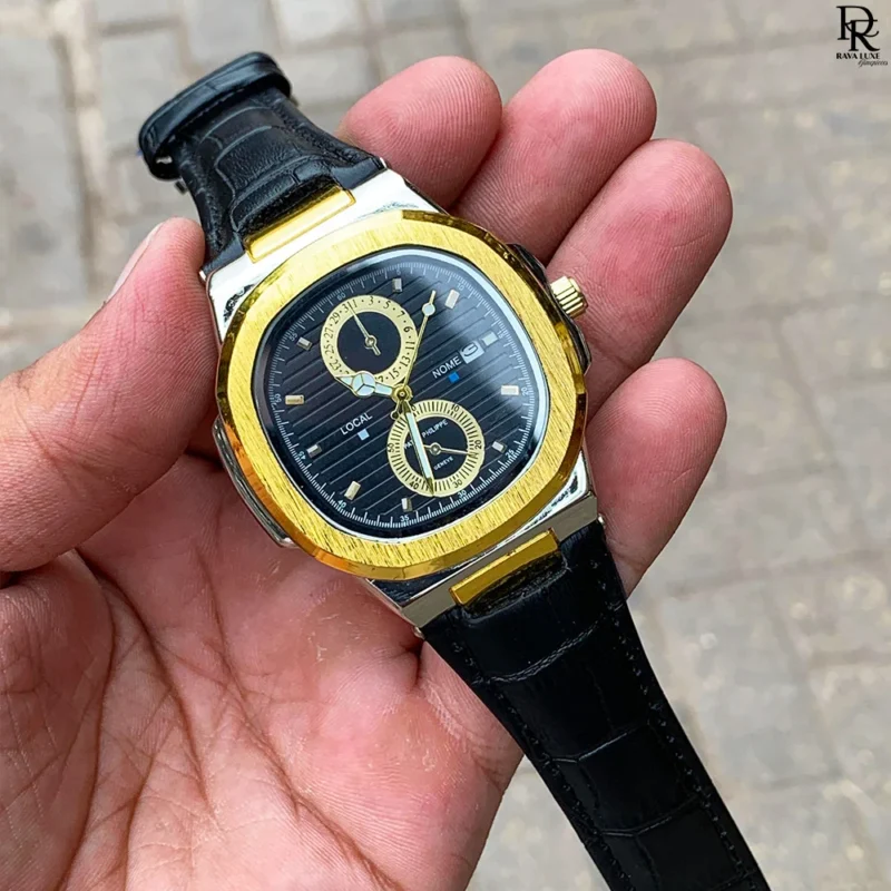 NEW Phatek Phillpe – Premium Leather Watch with Date