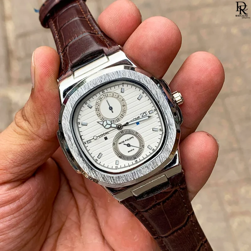 NEW Phatek Phillpe – Premium Leather Watch with Date