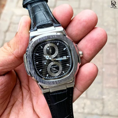 NEW Phatek Phillpe – Premium Leather Watch with Date