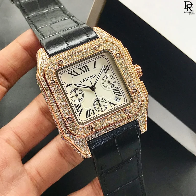 cartier santos men’s watch price in pakistan, cartier luxury chronograph watch, cartier leather strap watch for men, cartier men’s watch stone case, cartier santos model watch pakistan, original cartier men’s watch online shopping, premium cartier men’s watches 2025, cartier men’s watch with date and chronograph, heavy weight cartier watch for men, ravaluxe luxury men’s watches