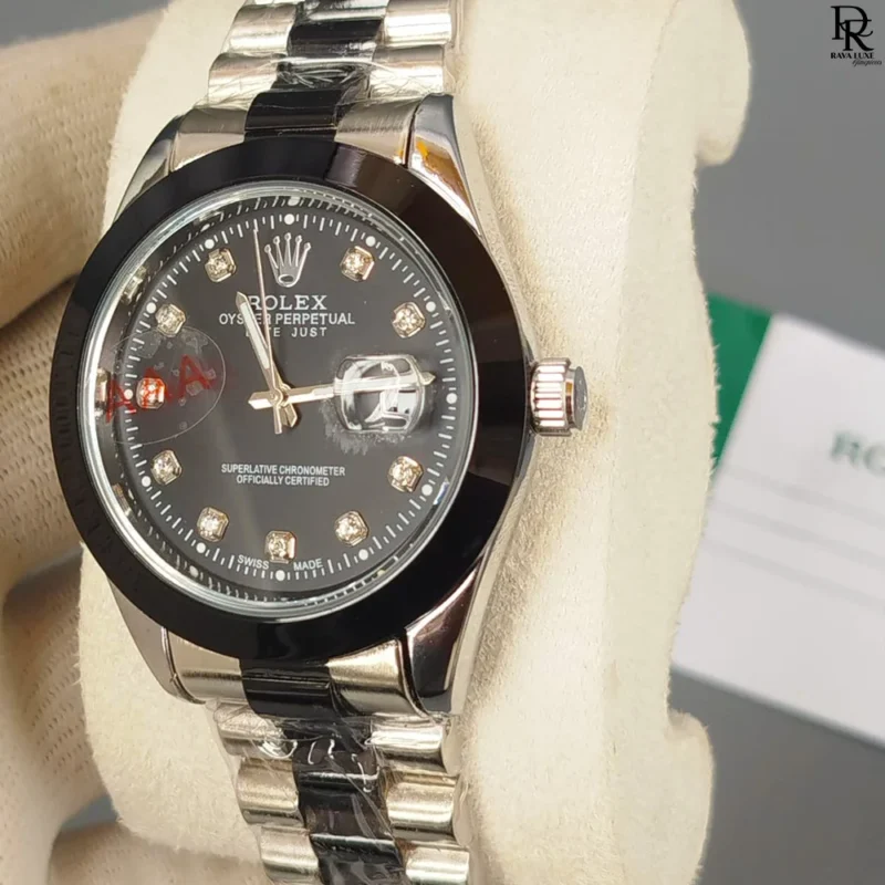 ROLEX – Man Collection (Black Two-Tone | Crown Back Lock)