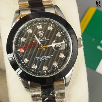 ROLEX – Man Collection (Black Two-Tone | Crown Back Lock)